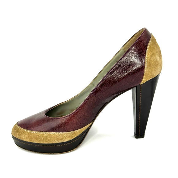 Hugo Boss Leather Platform Heels | 37 - Picture 1 of 12